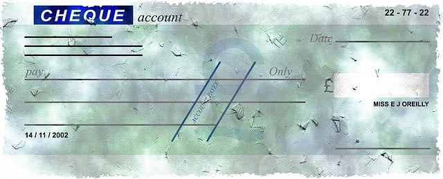 How to write a cheque