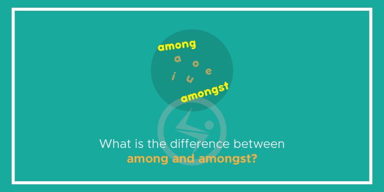 What is the difference between among and amongst?