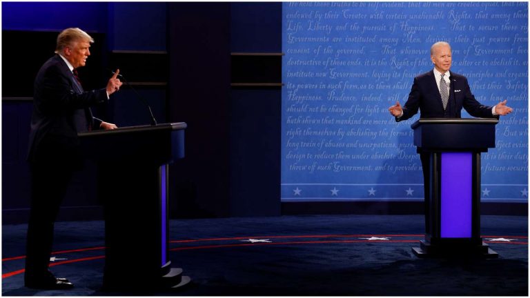 The US Presidential debates 2020